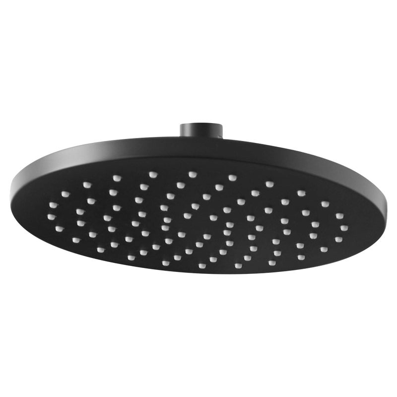 American Standard 1660527.243 StudioÂ® S 8-Inch 2.5 gpm/9.5 L/min Rain Showerhead, Matte Black - Image 1